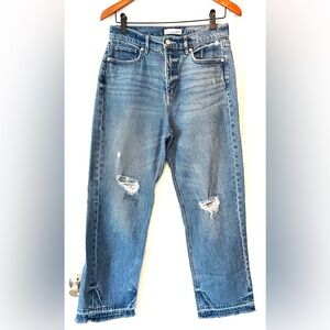 LOFT straight crop Jeans